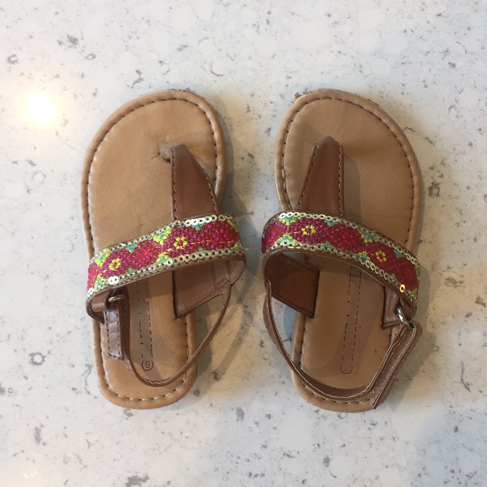 Toddler Girls Spring Summer sandals size 5
